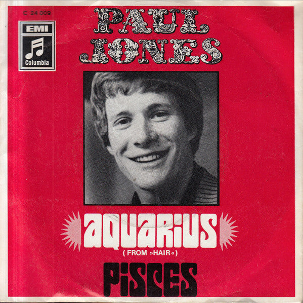 Paul Jones : Aquarius / Pisces (7", Single)