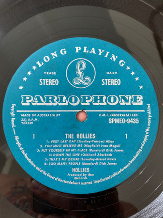 The Hollies : Hollies (LP, Album)