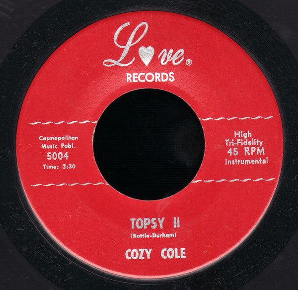 Cozy Cole : Topsy (7")