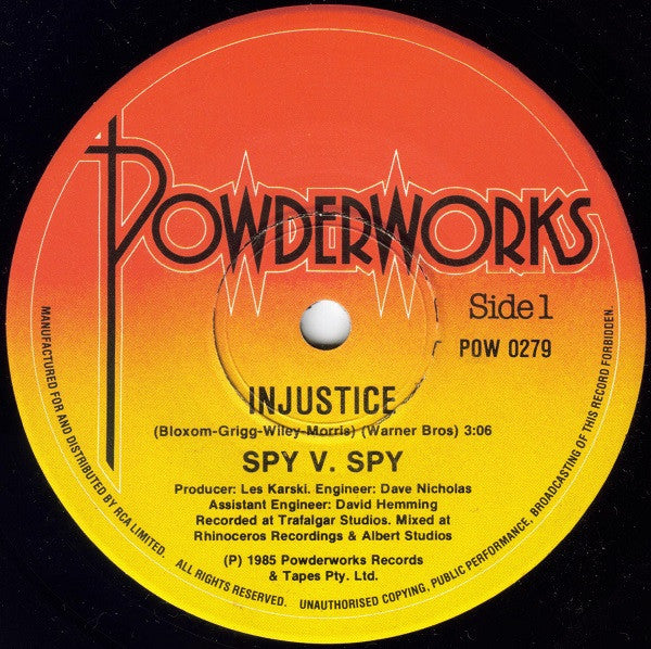 V.Spy V.Spy : Injustice (7", Single)