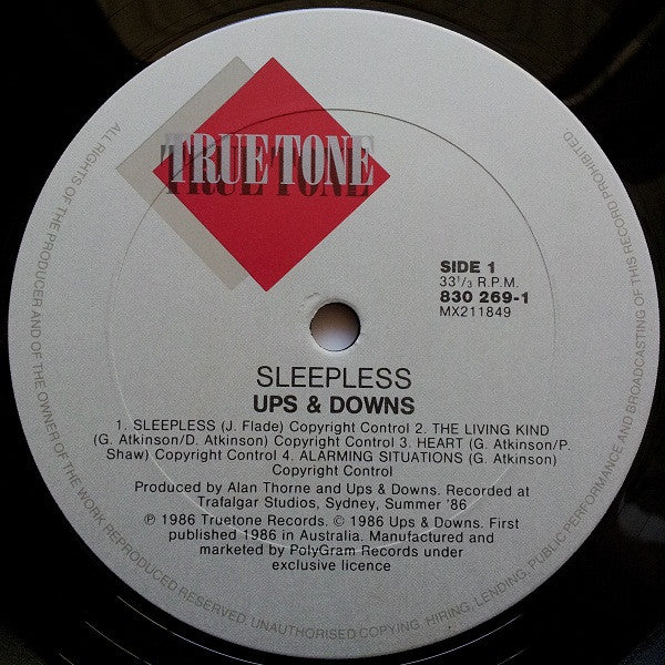 Ups & Downs* : Sleepless (LP, MiniAlbum)