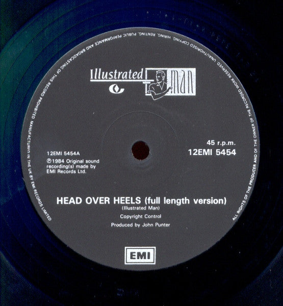 Illustrated Man : Head Over Heels (12", Single)