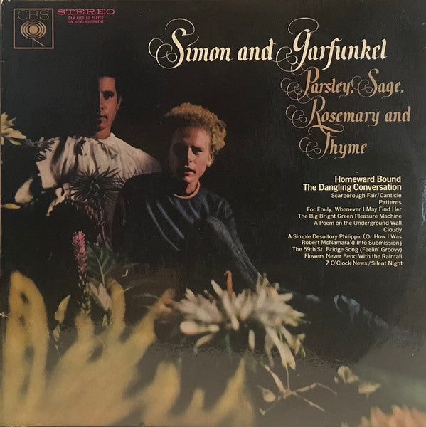Simon And Garfunkel* : Parsley, Sage, Rosemary And Thyme (LP, Album, RE)