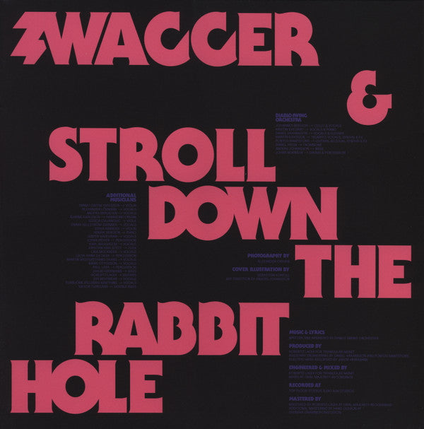 Diablo Swing Orchestra : Swagger & Stroll Down The Rabbit Hole (2xLP, Album, Ltd, Tra)