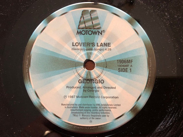 Georgio (2) : Lover's Lane (12")