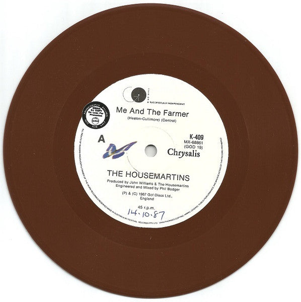 The Housemartins : Me And The Farmer (7&quot;, Single, Bro)