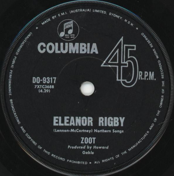 Zoot (2) : Eleanor Rigby (7&quot;, Single)