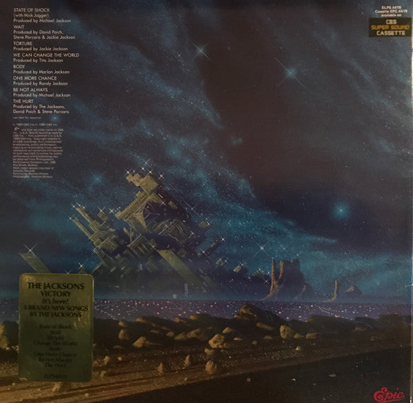 The Jacksons : Victory (LP, Album, Gat)