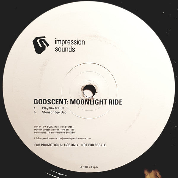 Godscent : Moonlight Ride (12&quot;, Promo)