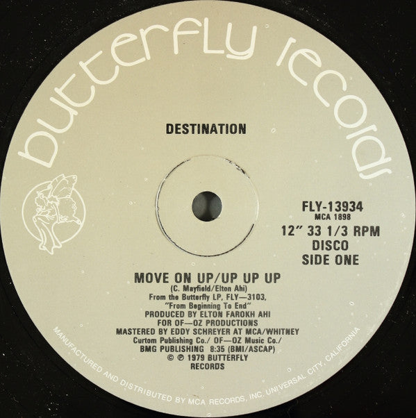 Destination (2) : Move On Up / Up Up Up (12&quot;, Single, Glo)