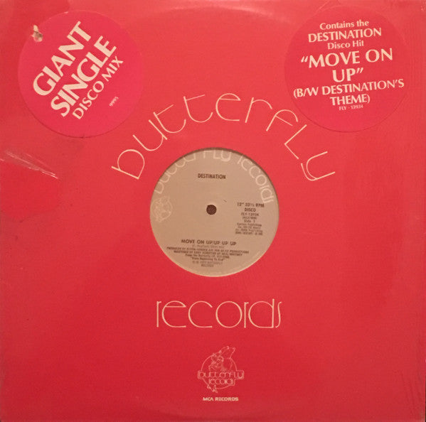 Destination (2) : Move On Up / Up Up Up (12", Single, Glo)