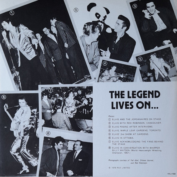 Elvis Presley : A Canadian Tribute (LP, Comp, Gol)