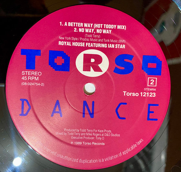 Royal House : A Better Way (12")