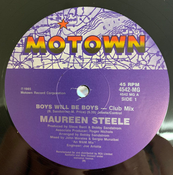 Maureen Steele : Boys Will Be Boys (12", Single)