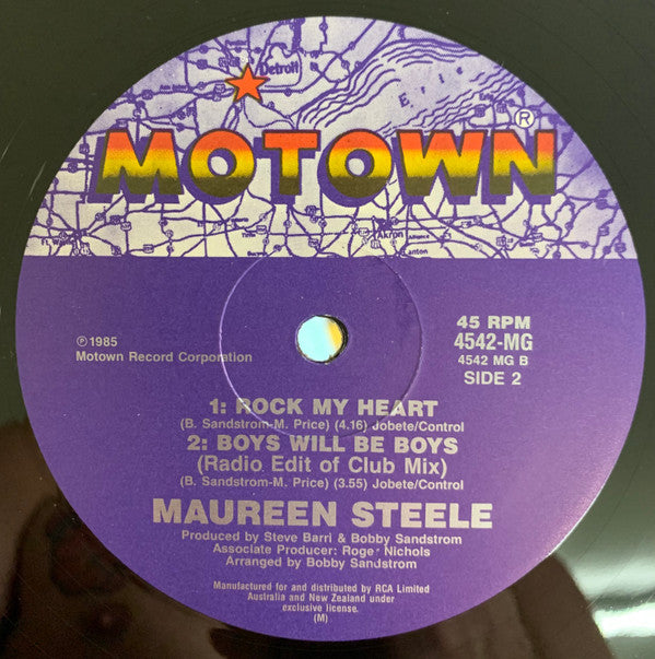 Maureen Steele : Boys Will Be Boys (12", Single)