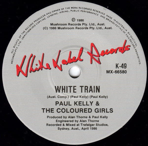 Paul Kelly & The Coloured Girls : Before Too Long (7", Single)