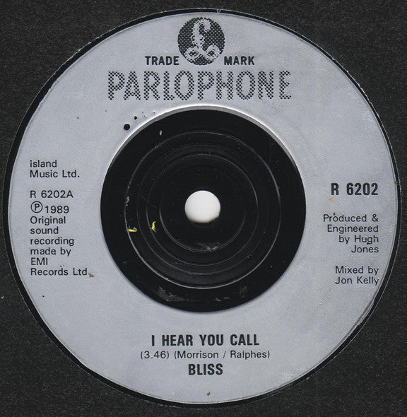 Bliss (10) : I Hear You Call (7")