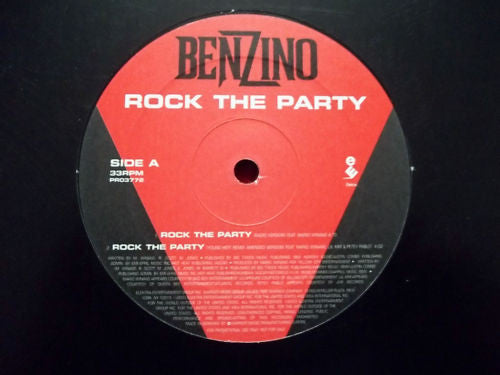 Benzino : Rock The Party (12&quot;, Promo)