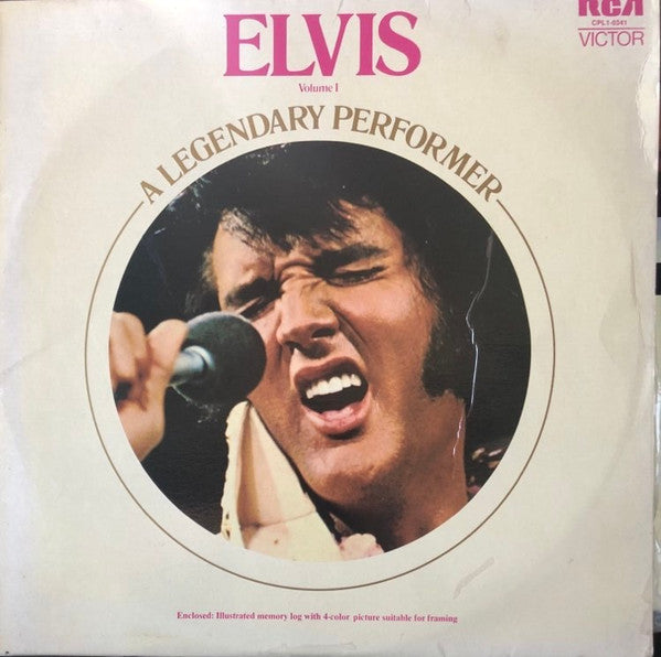 Elvis Presley : A Legendary Performer - Volume 1 (LP, Comp)