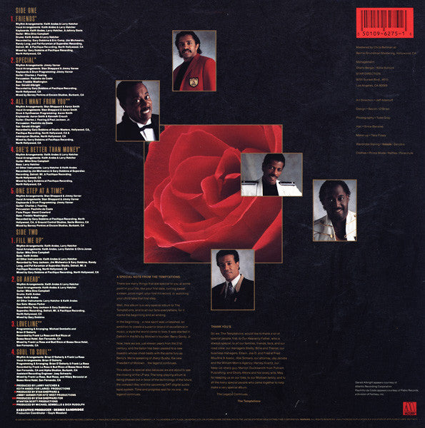 The Temptations : Special (LP, Album)