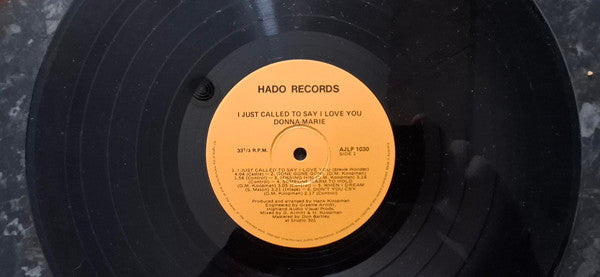 Donna-Marie (4) : I Just Called To Say I Love You (Cass, Album)