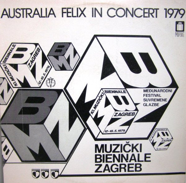 Australia Felix : Australia Felix In Concert 1979 (LP)
