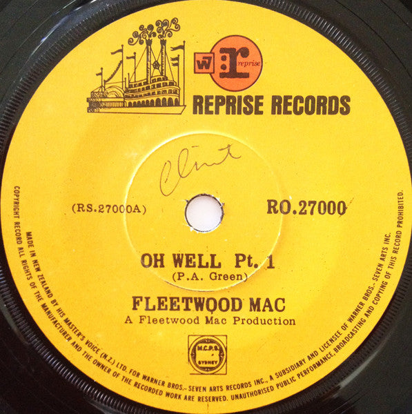 Fleetwood Mac : Oh Well (Parts 1 &amp; 2) (7&quot;, Single)