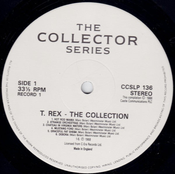 T. Rex : The Collection (2xLP, Comp)