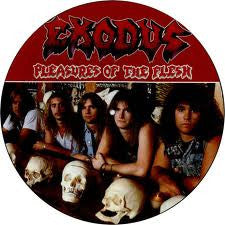 Exodus (6) : Pleasures Of The Flesh (LP, Album, Pic)