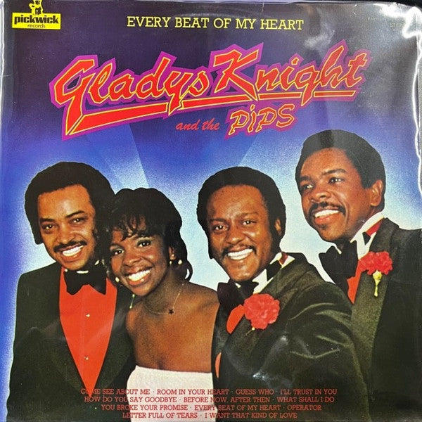 Gladys Knight And The Pips : Every Beat Of My Heart (LP, Comp)