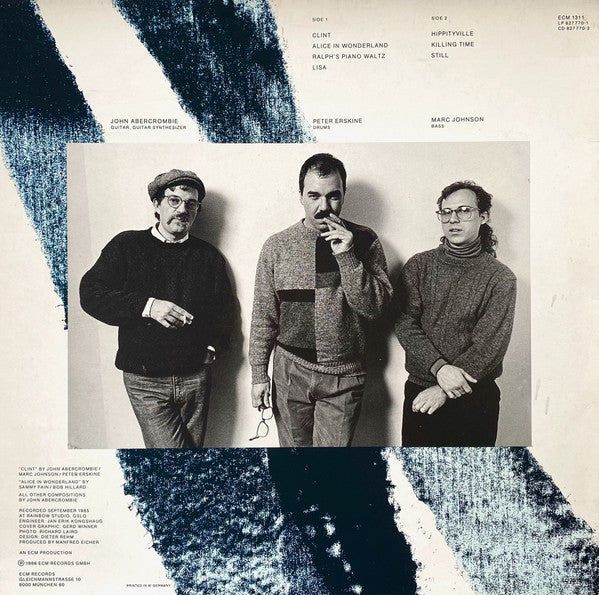 John Abercrombie, Marc Johnson (2), Peter Erskine : Current Events (LP, Album)