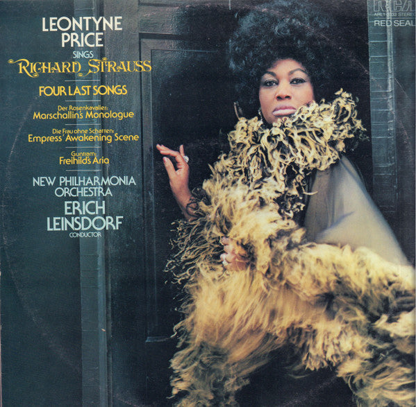 Leontyne Price, Richard Strauss, New Philharmonia Orchestra, Erich Leinsdorf : Sings Richard Strauss (LP, Album)