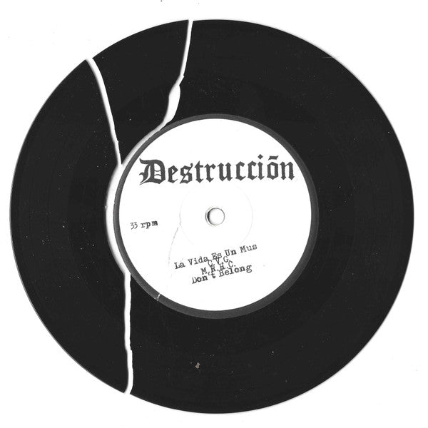 Destrucción / Sida : Destrucción / Sida (7", EP)