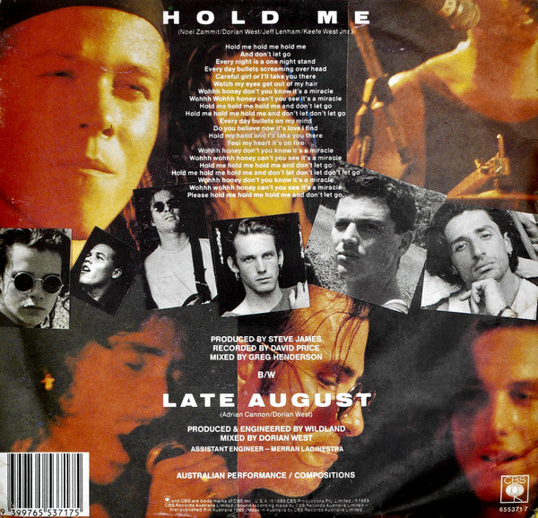Wildland : Hold Me (7", Single)