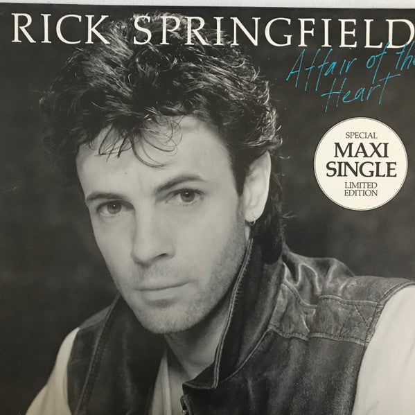 Rick Springfield : Affair Of The Heart (12", Maxi)