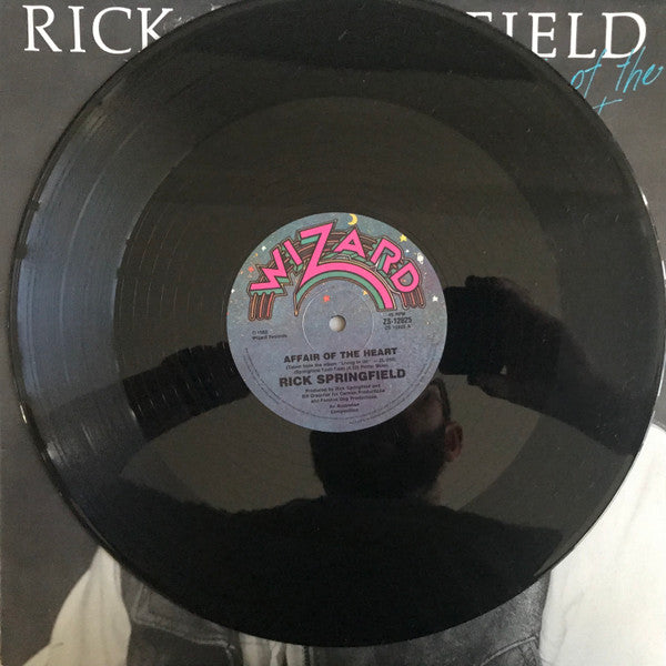 Rick Springfield : Affair Of The Heart (12", Maxi)