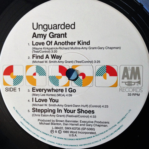Amy Grant : Unguarded (LP, Album)