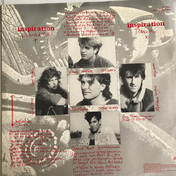 The Venetians : Inspiration (12", Single)