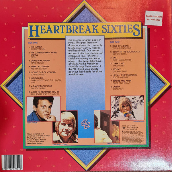 Various : Heartbreak Sixties (LP, Comp)