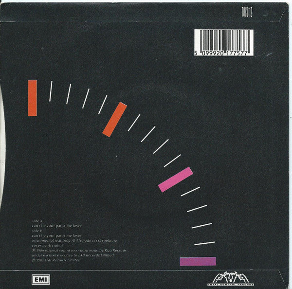 Nanette Frank : Can't Be Your Part Time Lover (7", Single)