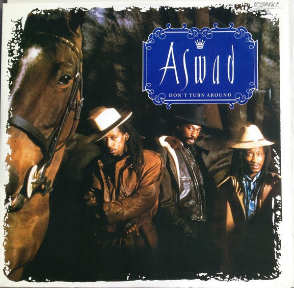 Aswad : Don&#39;t Turn Around (12&quot;, Single, Ltd)