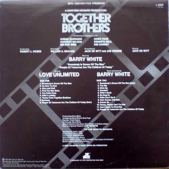 Barry White : Together Brothers (Original Motion Picture Soundtrack) (LP, Album)