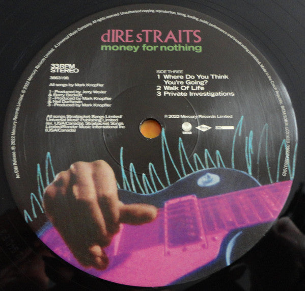 Dire Straits : Money For Nothing (2xLP, Comp, RE, RM, 180)