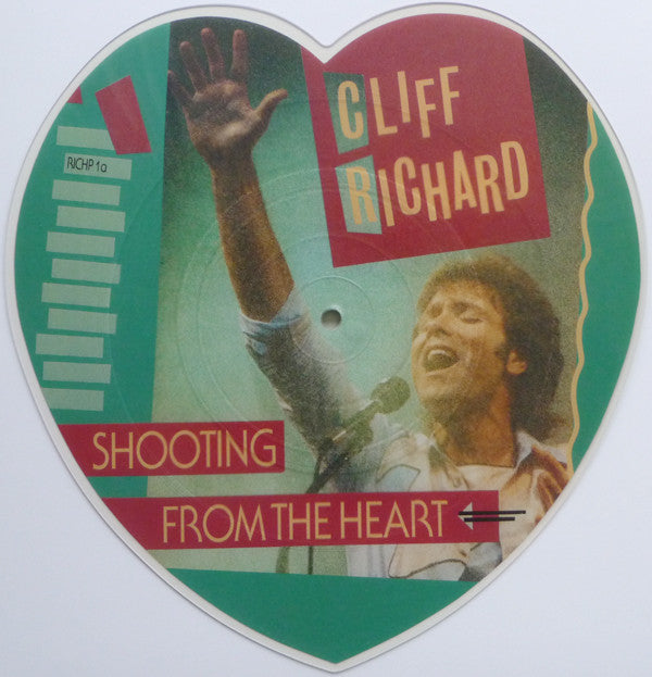 Cliff Richard : Shooting From The Heart / Small World (7&quot;, Shape, Pic)