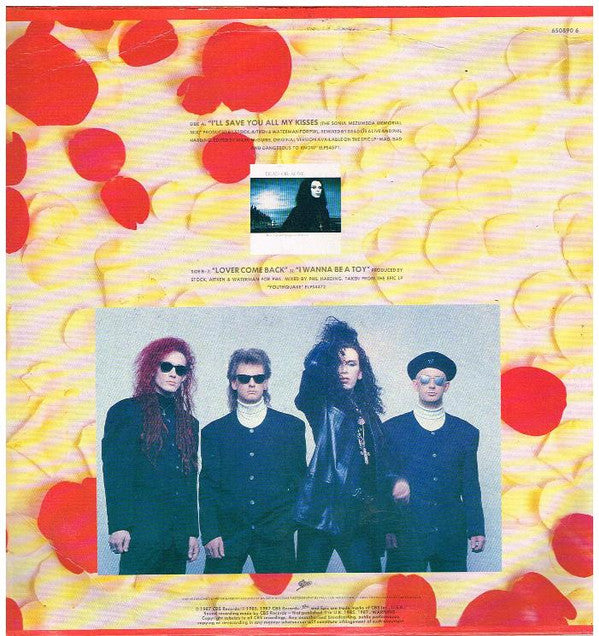 Dead Or Alive : I'll Save You All My Kisses (The Sonia Mezumbda Memorial Mix) (12", Single)