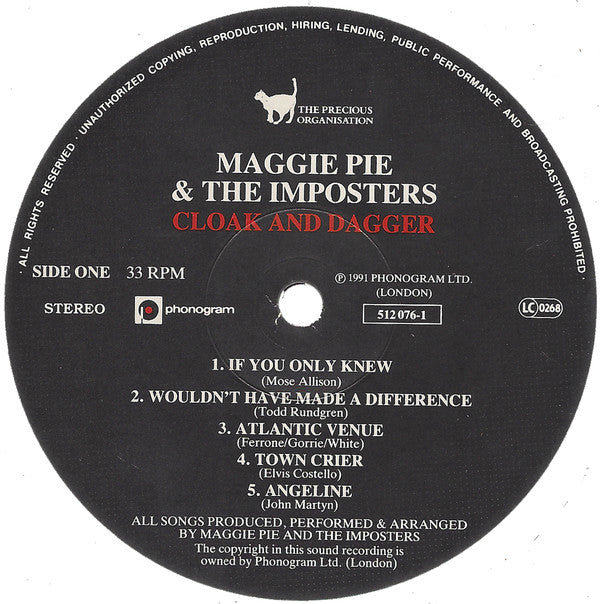 Wet Wet Wet / Maggie Pie & The Imposters : High On The Happy Side / Cloak And Dagger (2xLP, Album, Ltd)