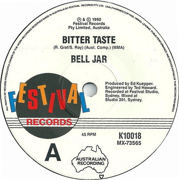 Bell Jar : Bitter Taste (7", Single, Ltd)