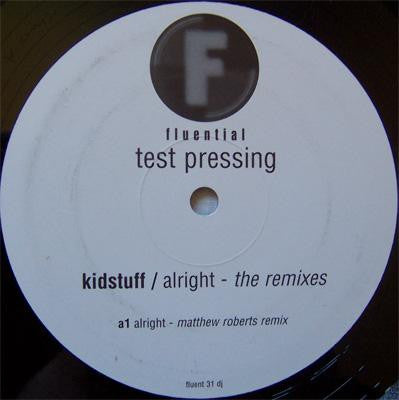 Kidstuff : Alright (The Remixes) (2x12", TP)