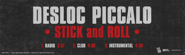 Desloc Piccalo : Stick And Roll (12")