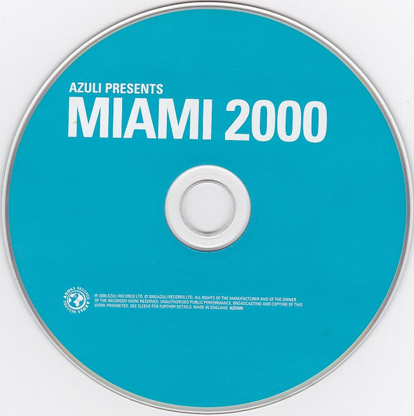 Various : Miami 2000: Mixed By Lenny Fontana (CD, Mixed)